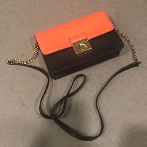 Milky Colorblock Crossbody Leather Bag 🎊🎉